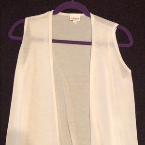 White Lularoe Joy